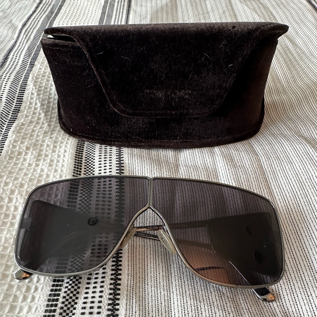 Tom Ford Sunglasses- Spector Silver And Grey